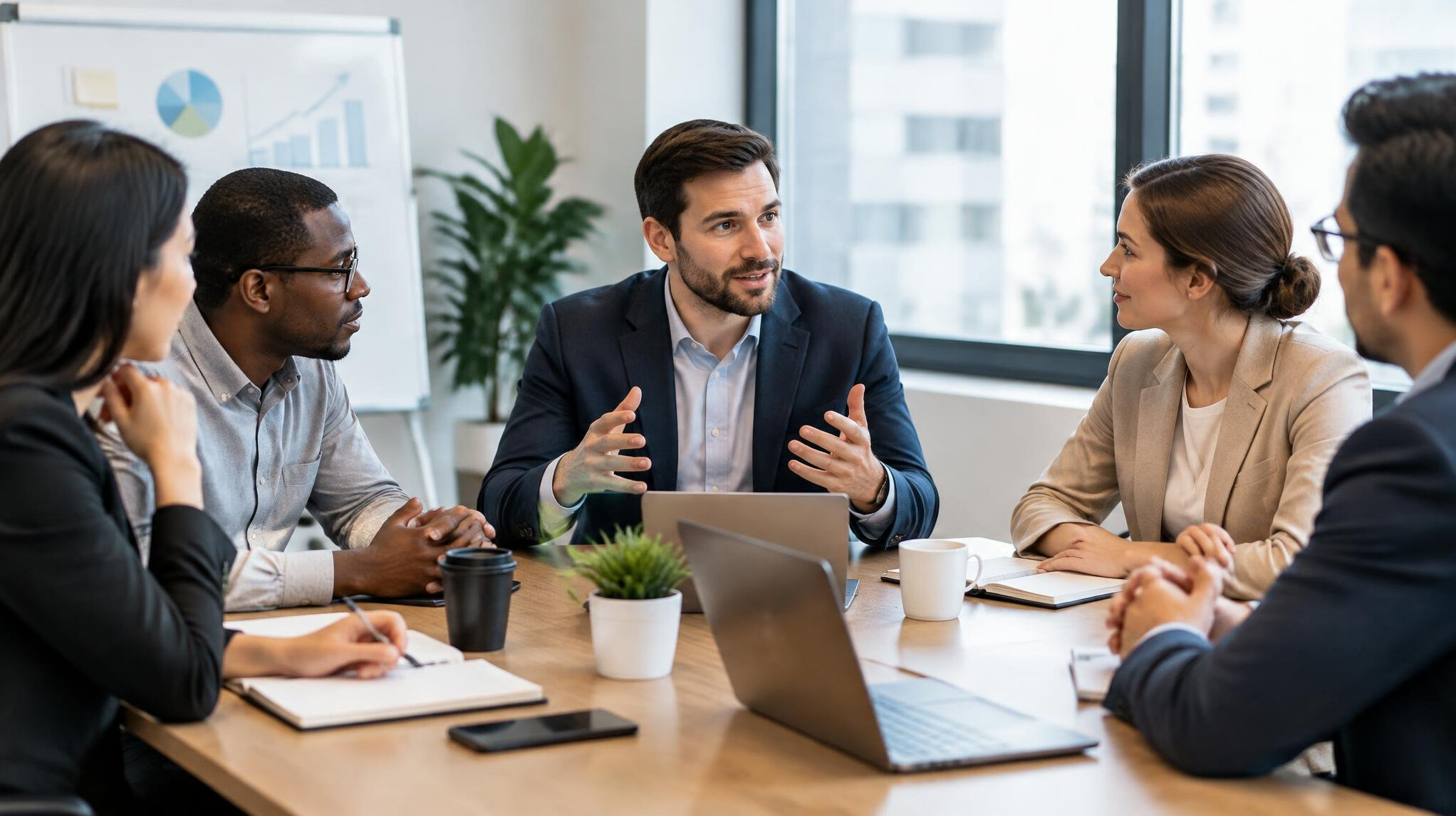 business meeting discussion